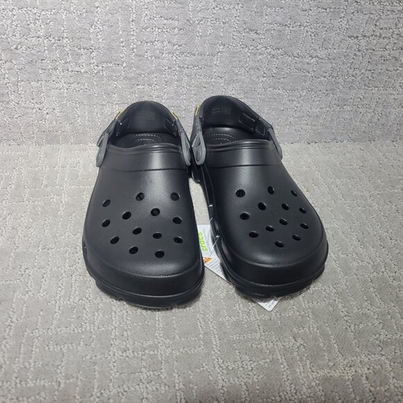 Crocs Classic All Terrain Black Platform Clogs Unisex Size US M9 W11 and M8 W10 - Picture 3 of 11